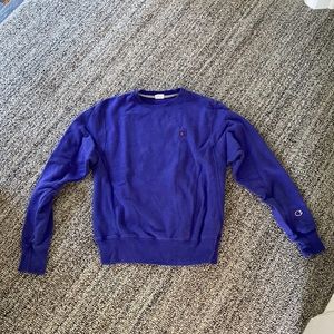 Purple champion sweatshirt
